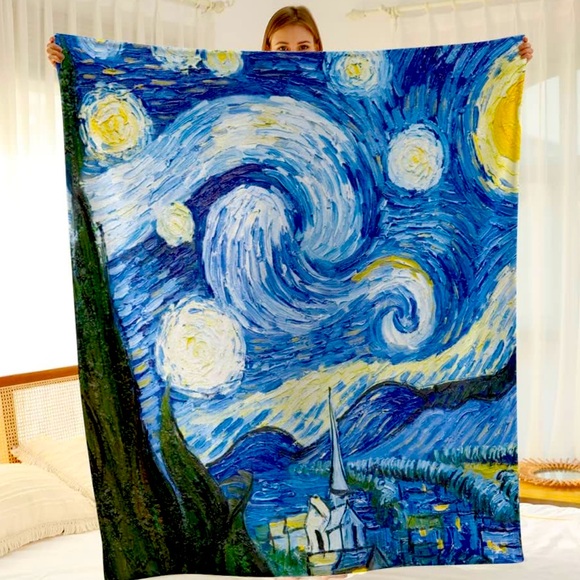 Art Deco Plush Throw 50